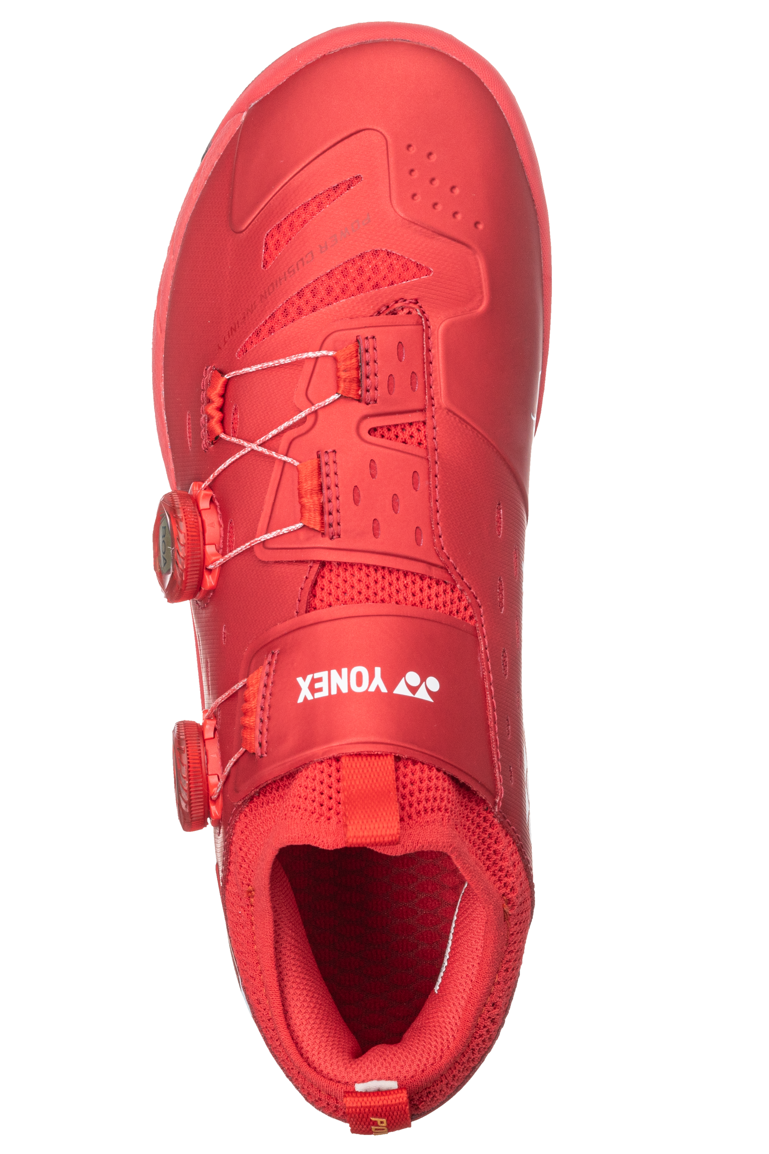 YONEX POWER CUSHION INFINITY 2 Badminton Shoes for Men & Women - Metallic Red | Lightweight Cushioned Court Shoes for Badminton, Tennis & Indoor Sports