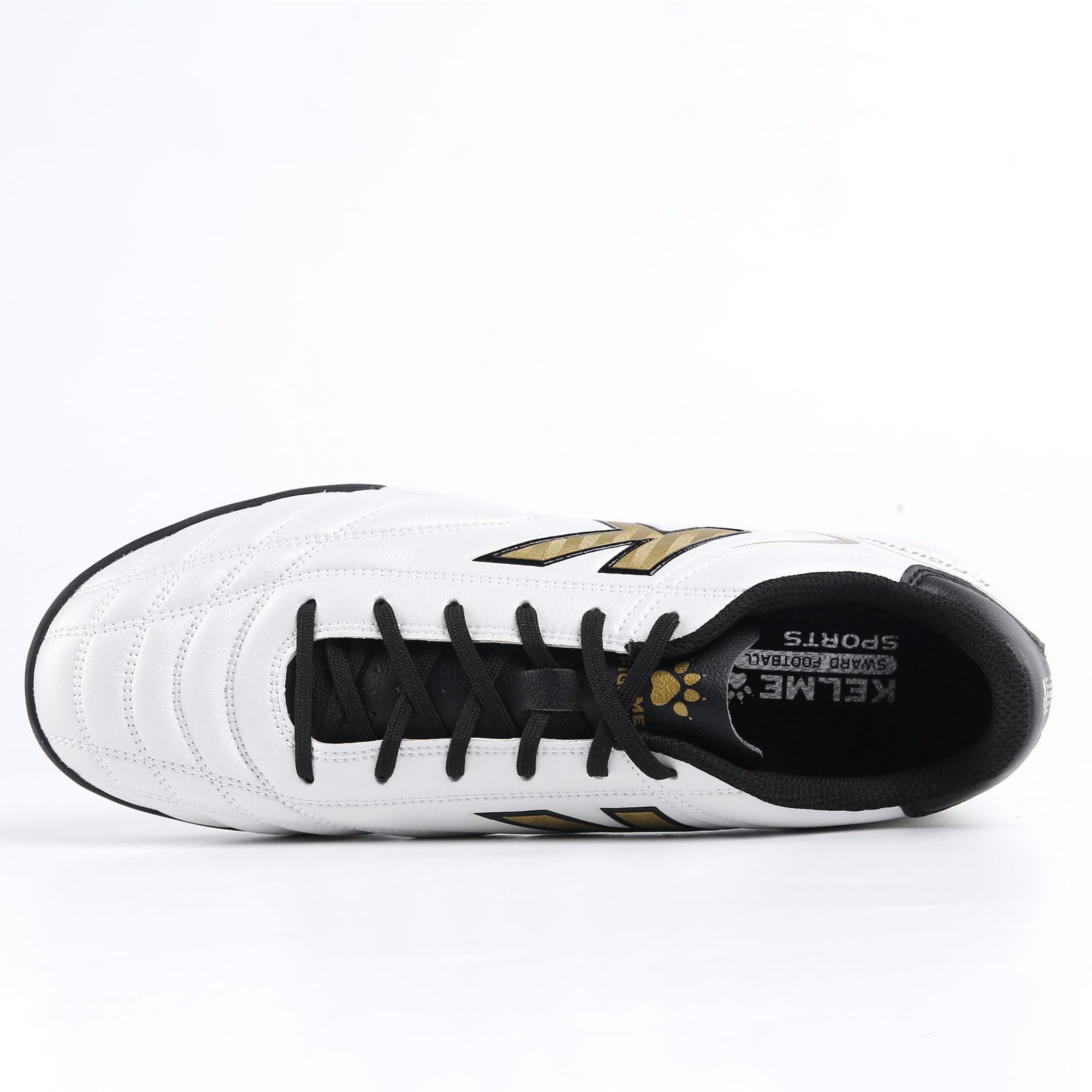 KELME Men's Professional Indoor Soccer Shoes - Lightweight Futsal Cleats with Non-Slip TF Outsole for Football Training & Matches | Perfect for Gym, Turf & Court Play
