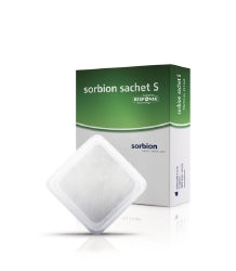 BSN Jobst Cutimed Sorbion Sachet S Wound Dressing 3x3 Inches - Advanced Exudate Management for Chronic Wounds, Ulcers, and Post-Surgical Care