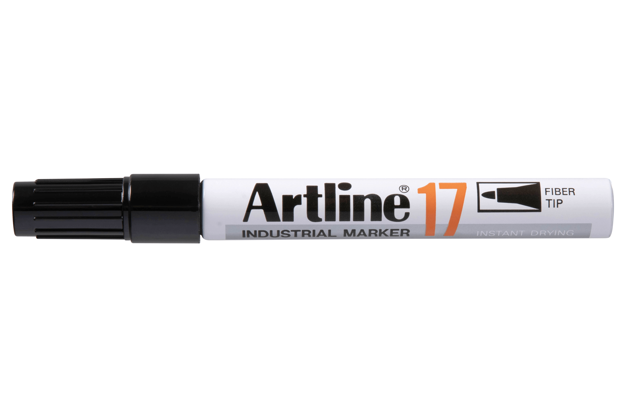 Artline 17 Industrial Permanent Marker Bullet Tip Black - Pack of 12 | Waterproof & Fade-Resistant Markers for Construction, Warehouse, Labeling & DIY Projects