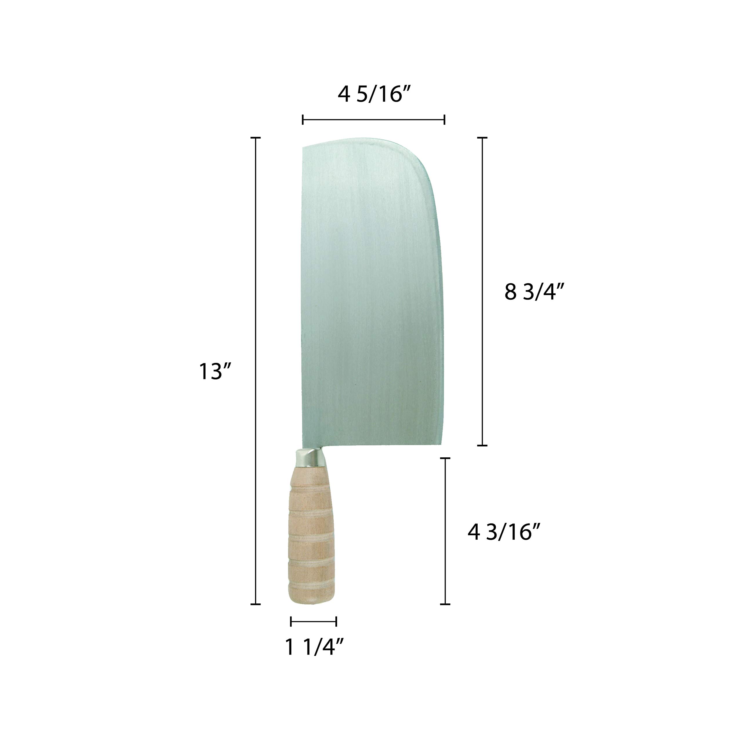Premium Shanghai Ping Knife - High-Quality Kitchen Knife for Slicing, Dicing, and Chopping | Perfect for Home Chefs, Professional Kitchens, and Culinary Enthusiasts