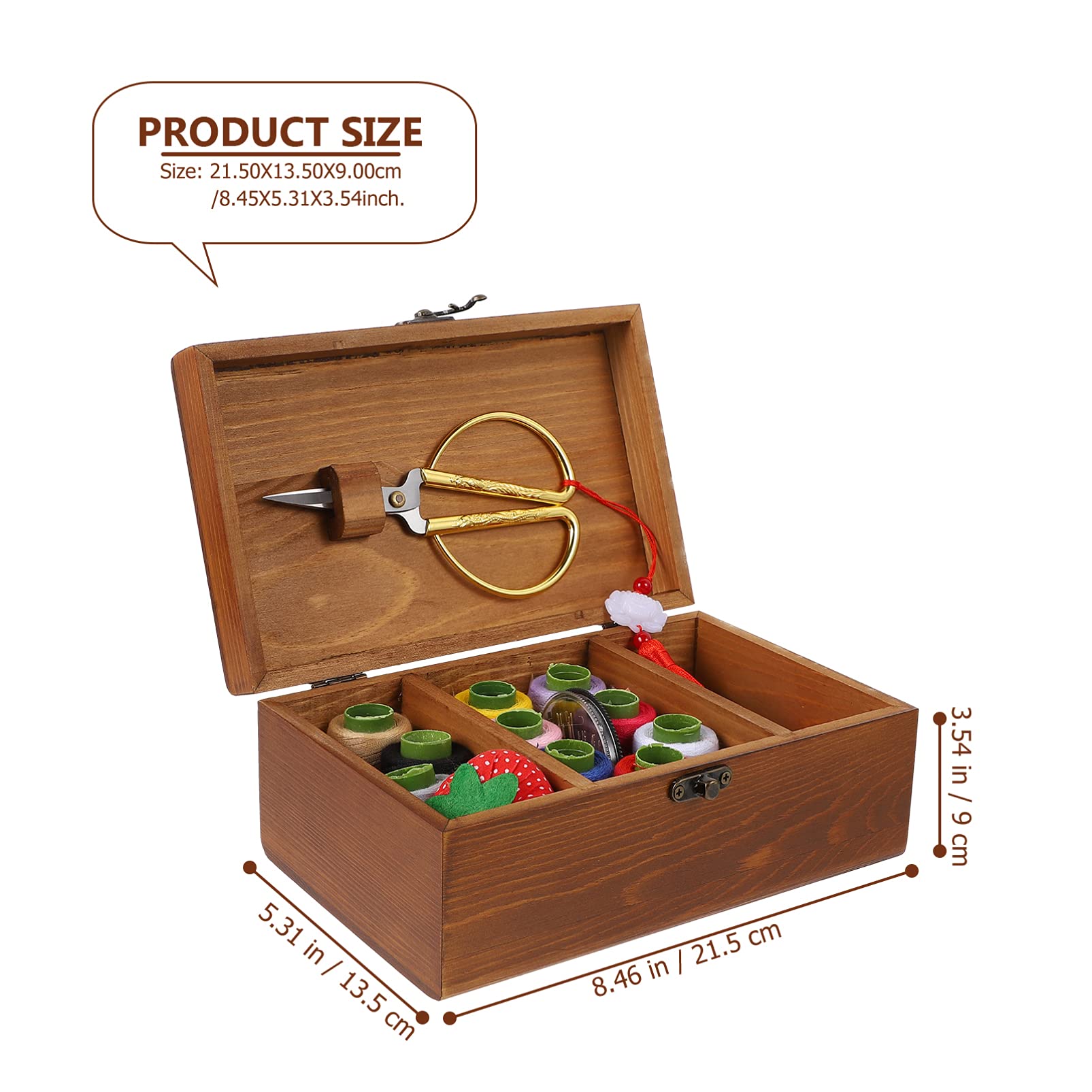 Professional Sewing Kit with 60+ Essential Tools - Healifty Complete Needlework Set for Tailoring, Quilting & Emergency Repairs | Portable Storage Case for Home, Travel & DIY Projects