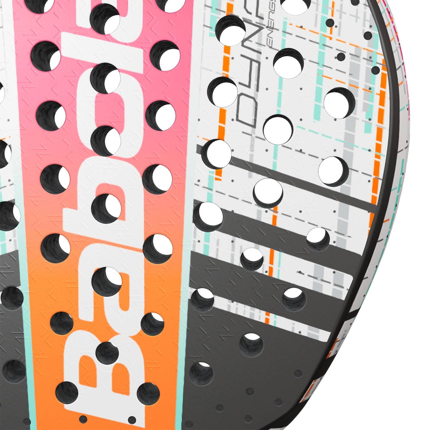 Babolat Dyna Energy 2023 Tennis Racket - Lightweight Carbon Fiber Frame for Power & Control | Perfect for Competitive Play & Training Sessions