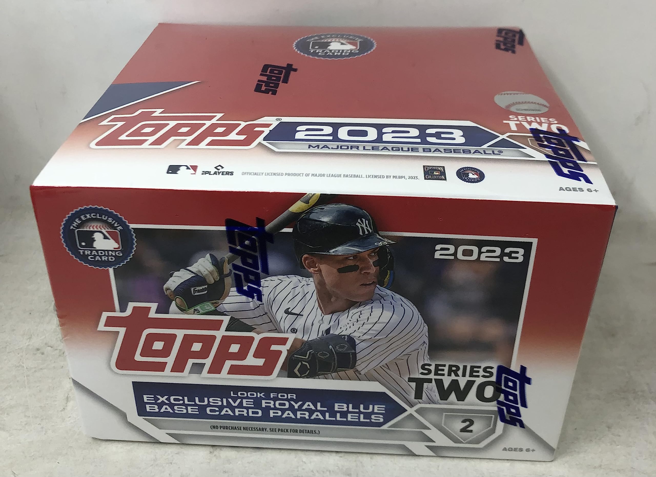 Topps 2023 Series 2 Baseball Card Box - 24 Packs (384 Cards) | MLB Trading Cards Collection for Sports Fans & Collectors | Perfect for Gifts, Investments, and Game Day Fun
