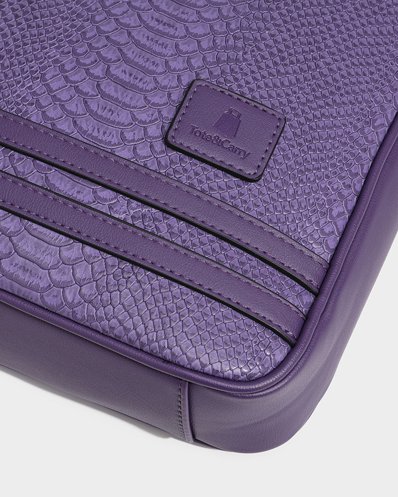 Stylish Apollo 1 Purple Laptop Bag for Men & Women - Perfect for Work, Travel & College | Durable 15.6 Inch Laptop Backpack with USB Charging Port