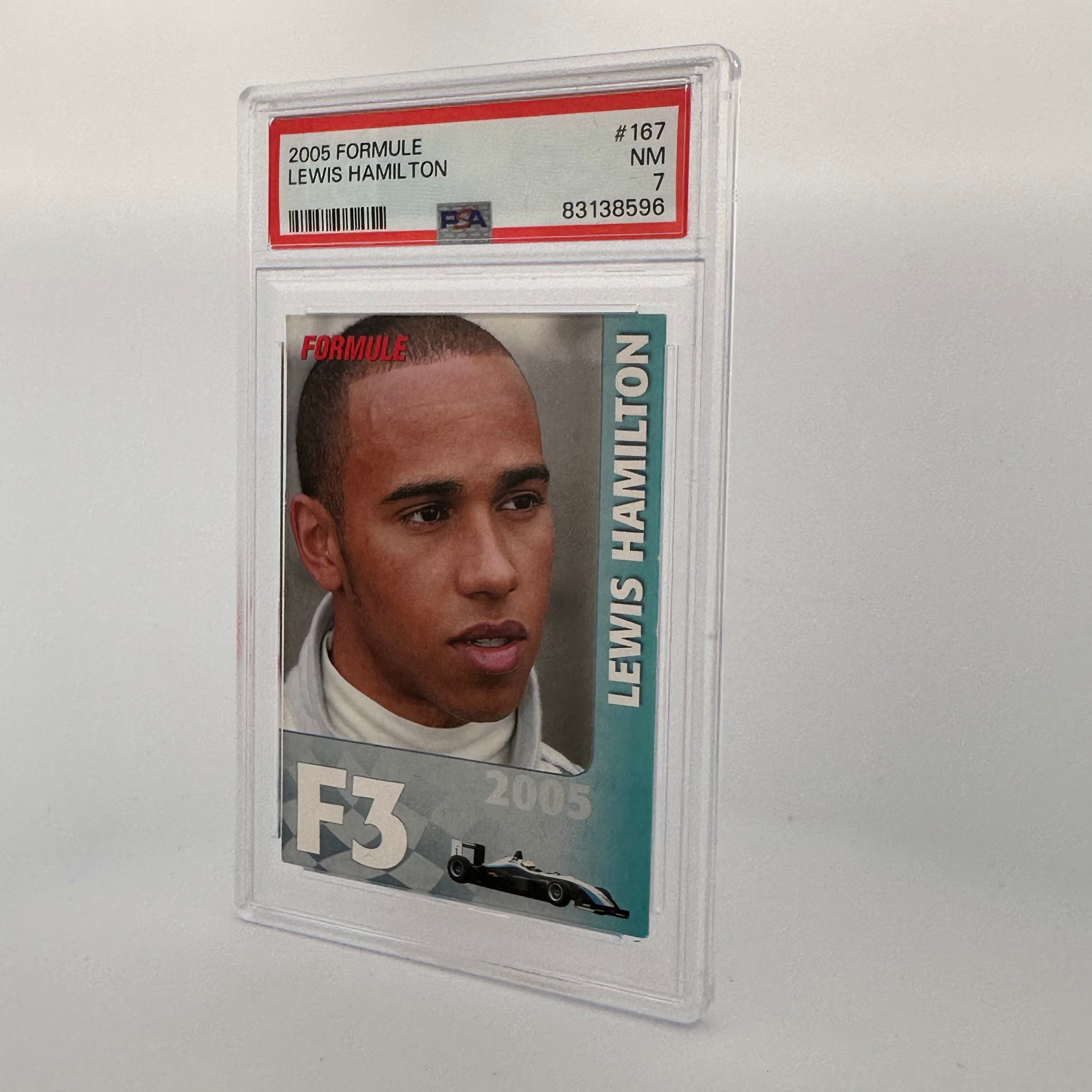 2005 Formula 1 Lewis Hamilton #167 PSA 7 Graded Trading Card - Perfect for F1 Collectors, Sports Memorabilia Enthusiasts, and Hamilton Fans