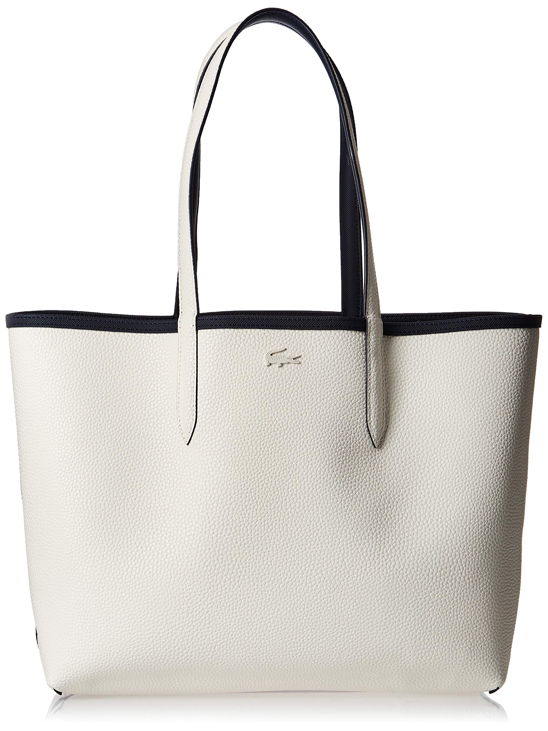 Lacoste Reversible Anna Tote Bag for Women | Stylish Canvas Shoulder Handbag | Perfect for Work, Travel & Shopping