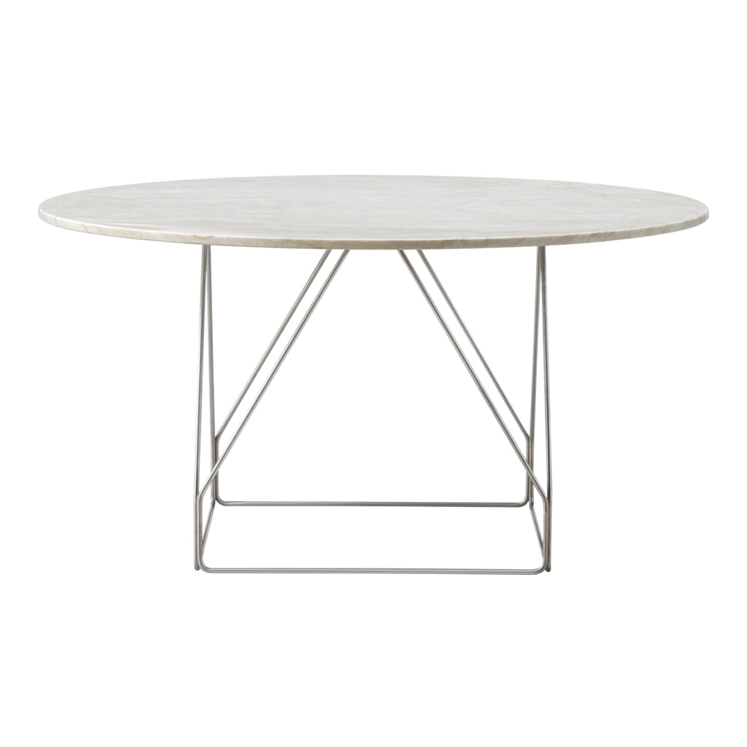 Premium Round Dining Table Set - Modern Wooden Kitchen Table for 4-6 People - Perfect for Family Dinners, Entertaining Guests & Small Space Dining Rooms