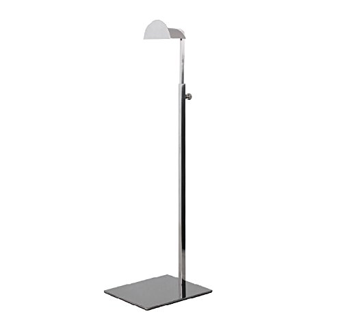 2-Pack Adjustable Metal Handbag Display Stand with Mirror - Single Side Rack for Purse Organizer, Perfect for Retail Stores, Boutiques & Closet Organization