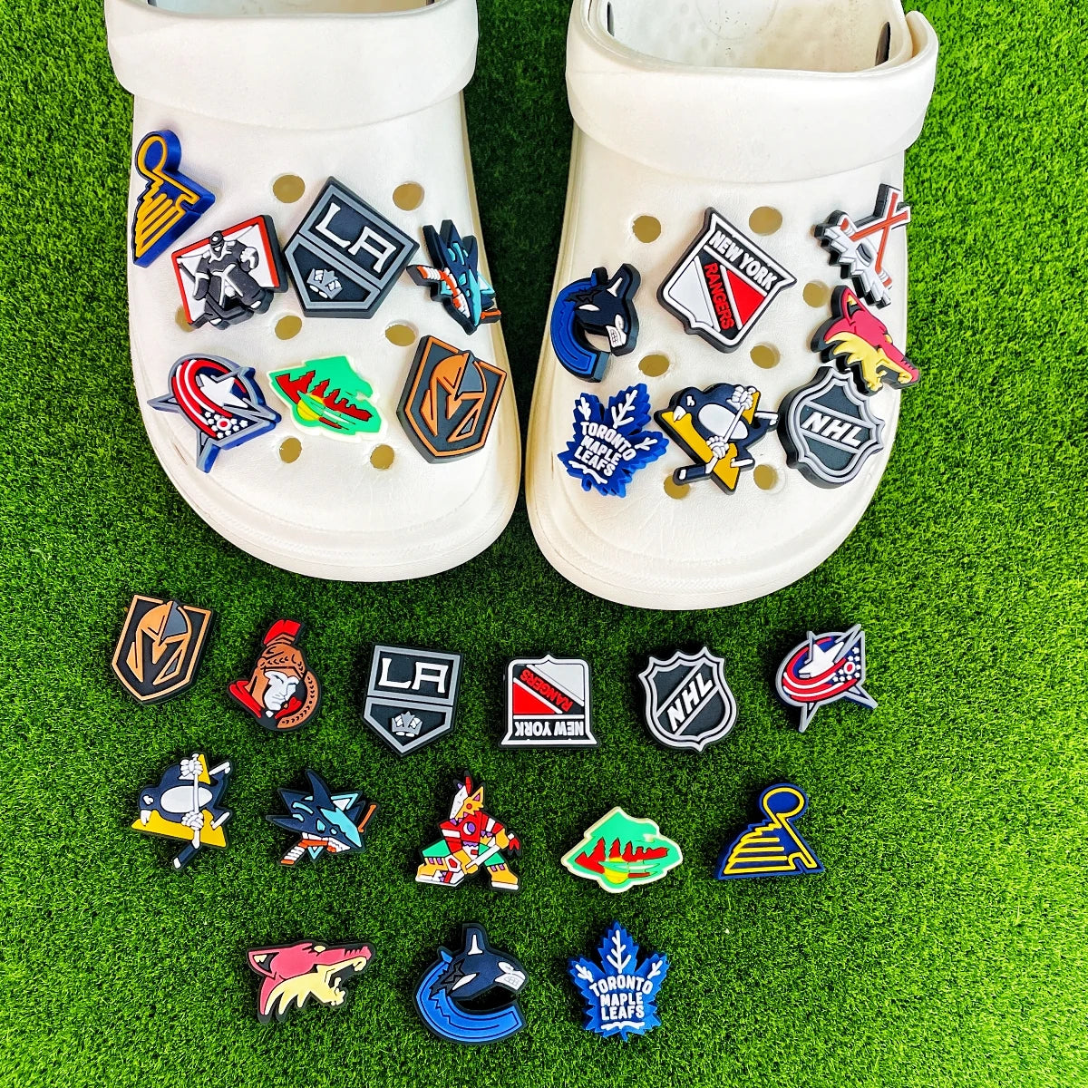 16Pcs Sports Shoe Charms for Crocs Clogs & Sandals - Cute Shoe Decorations for Men, Women & Kids - Perfect for Parties, Gifts & DIY Customization (Great for Birthdays, Weddings & Casual Wear)