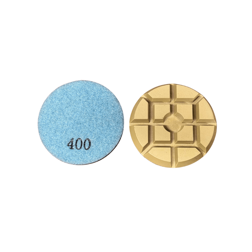 3-Pack Diamond Resin Polishing Pads for Stone, Granite & Marble - Wet/Dry Use for Countertops, Floors & DIY Projects