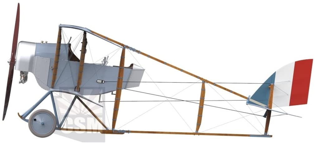 COPPER STATE MODELS Caudron G.III WWI French Biplane Aircraft Model Kit 1:32 Scale | CSM32006 | Perfect for Collectors & History Enthusiasts | Display in Home Office or Aviation Museum