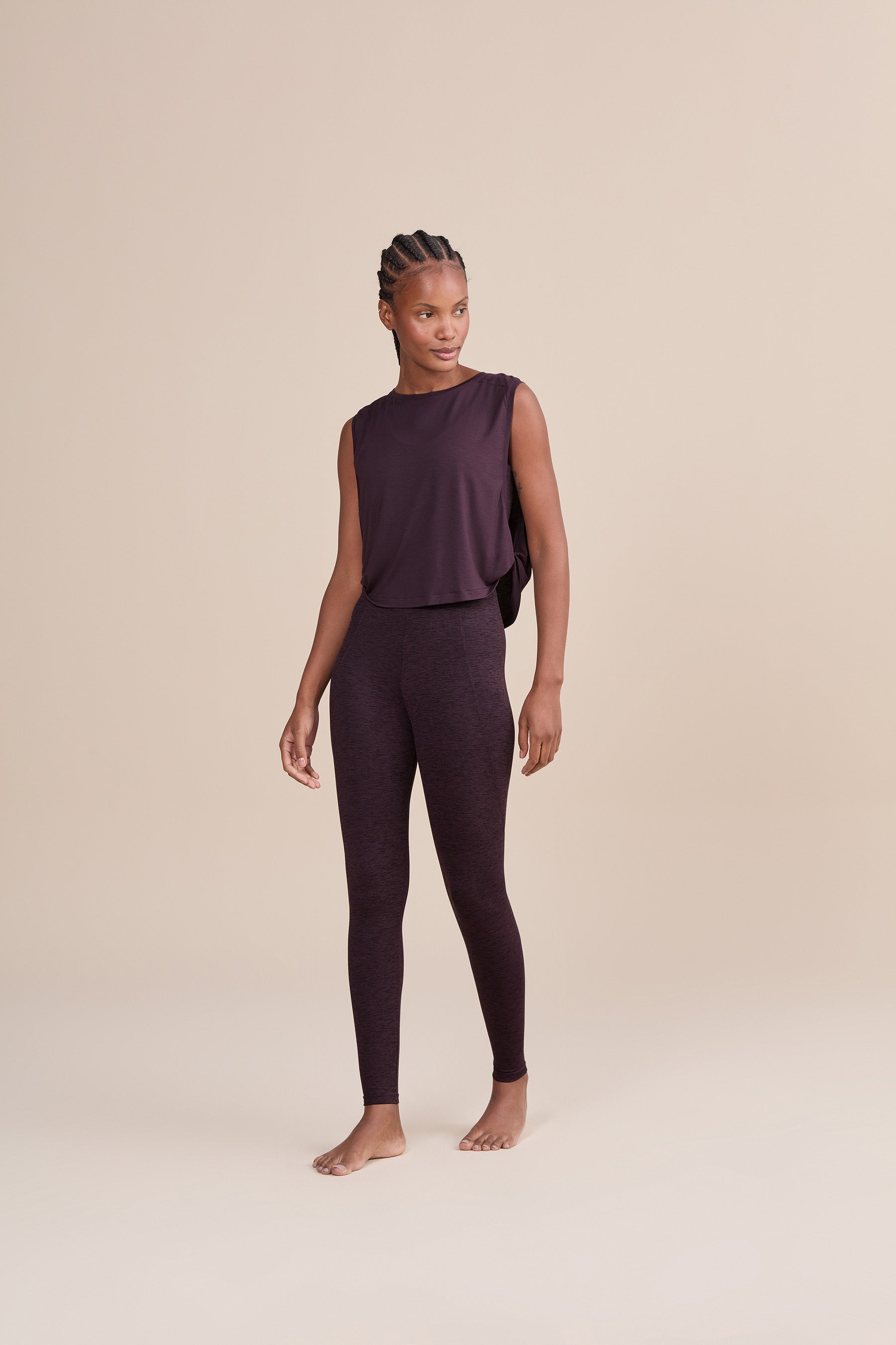Twist Side Micromodal Tank Top for Women - Soft Stretchy Breathable Camisole - Perfect for Yoga, Workout & Summer Casual Wear