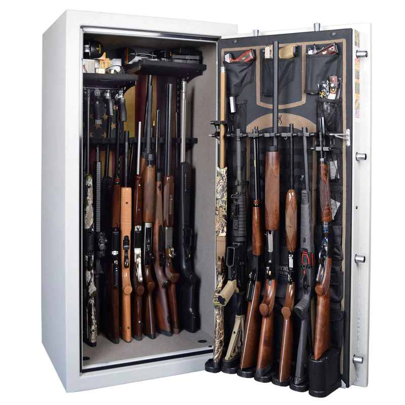 Browning HTR33 Hunter Patriotic Gun Safe - Special Edition Fireproof Safe for Rifles & Shotguns | Home Security & Hunting Storage Solution