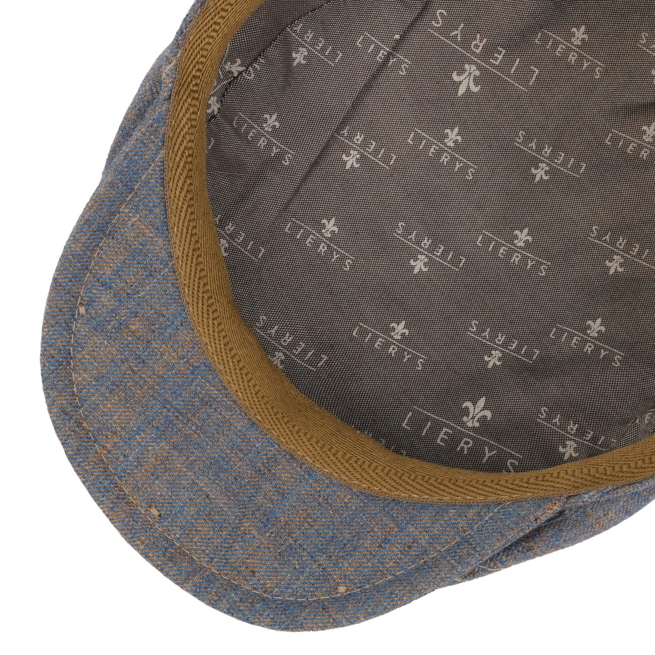 Lierys Men's Classic Flat Cap - 100% Linen Summer Hat for Outdoor Activities, Golf, Fishing & Casual Wear