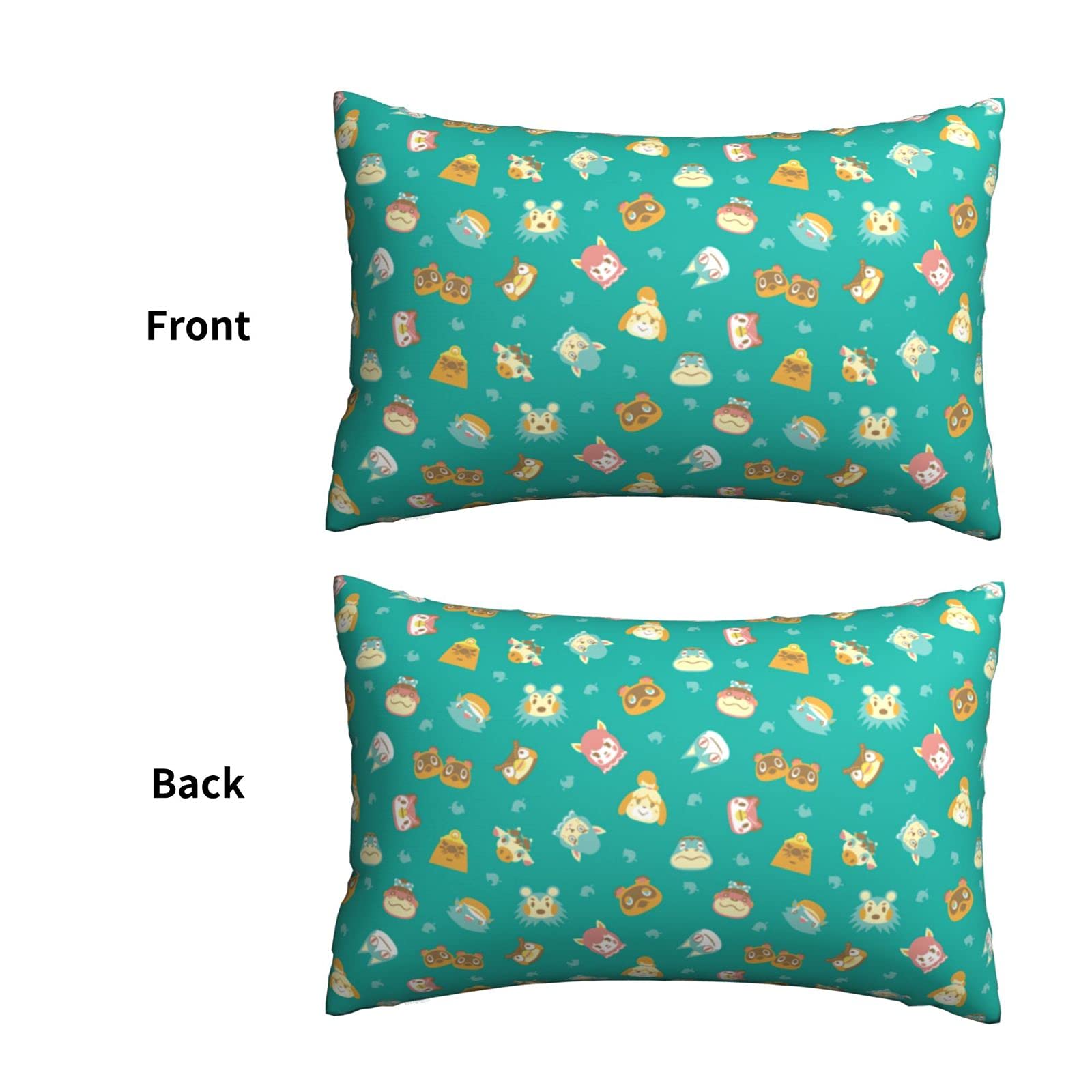 Silk Pillowcase for Hair and Skin Care - Queen Size 20x30 Inches - Soft Brushed Microfiber Pillow Cover with Hidden Zipper - Home Decor Bedding Accessories for Beauty Sleep & Skin Protection