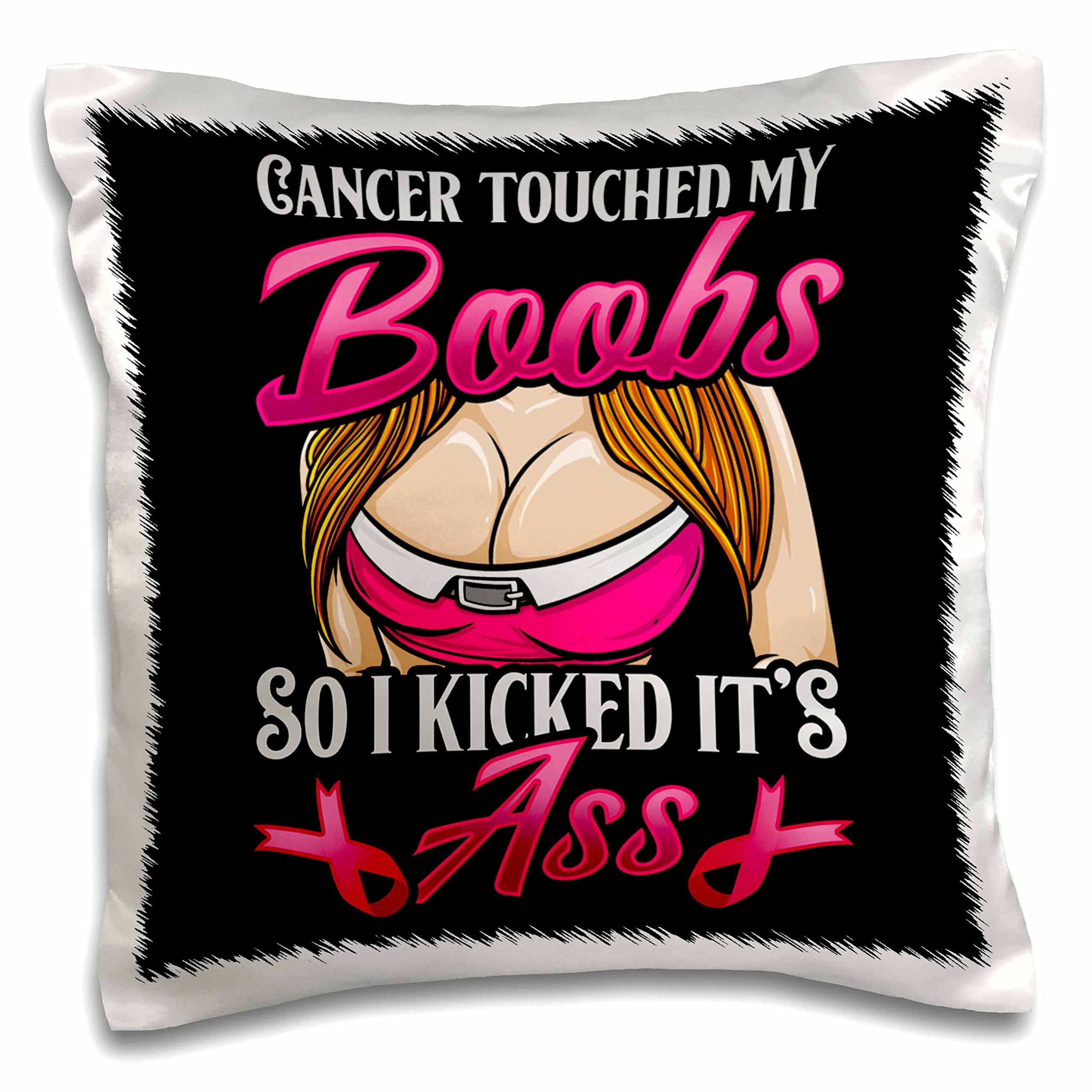 3dRose Sven Herkenrath Breast Cancer Awareness Pillow Case - 