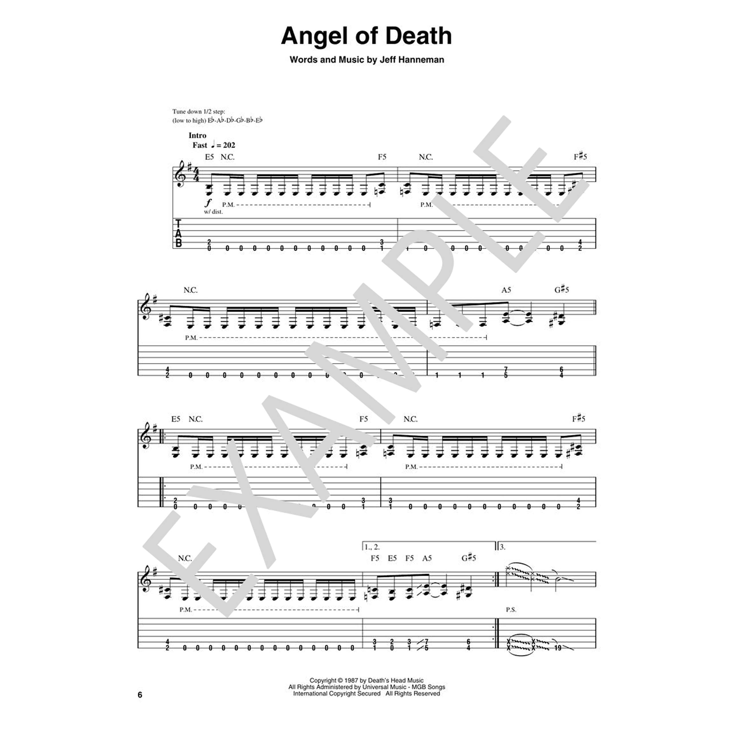 Slayer: Guitar Play-Along Volume 156 - Rock & Metal Guitar Tabs Book with Online Audio Tracks | Perfect for Guitar Practice, Band Rehearsals & Metal Music Lovers