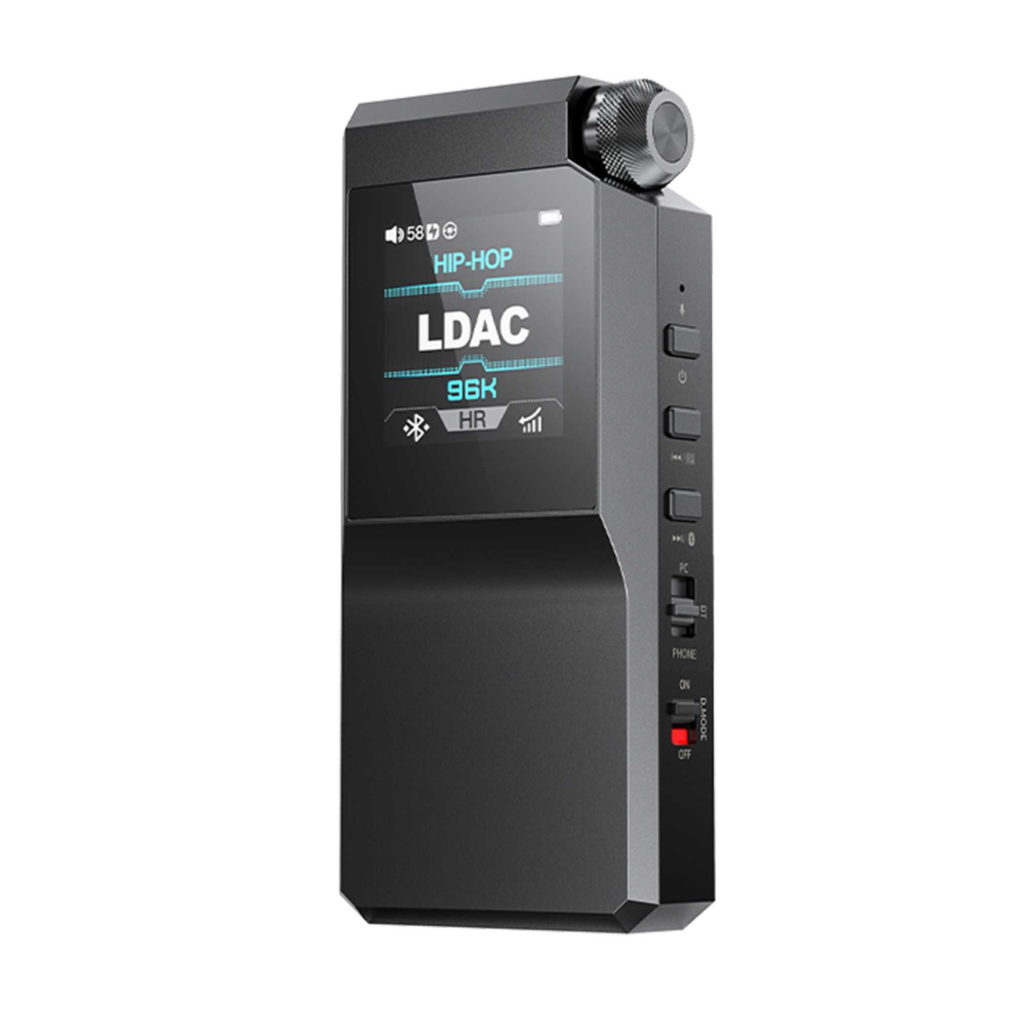 FiiO BTR17 Hi-Res Bluetooth DAC & Headphone Amplifier - Wireless Audio Receiver for iPhone, Android, PC - Perfect for Travel, Gym, and Home Listening