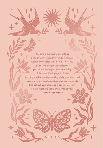 365 Days of Gratitude Journal - Daily Reflection Diary for Mindfulness & Self-Care | Perfect for Morning/Evening Routine, Stress Relief & Personal Growth