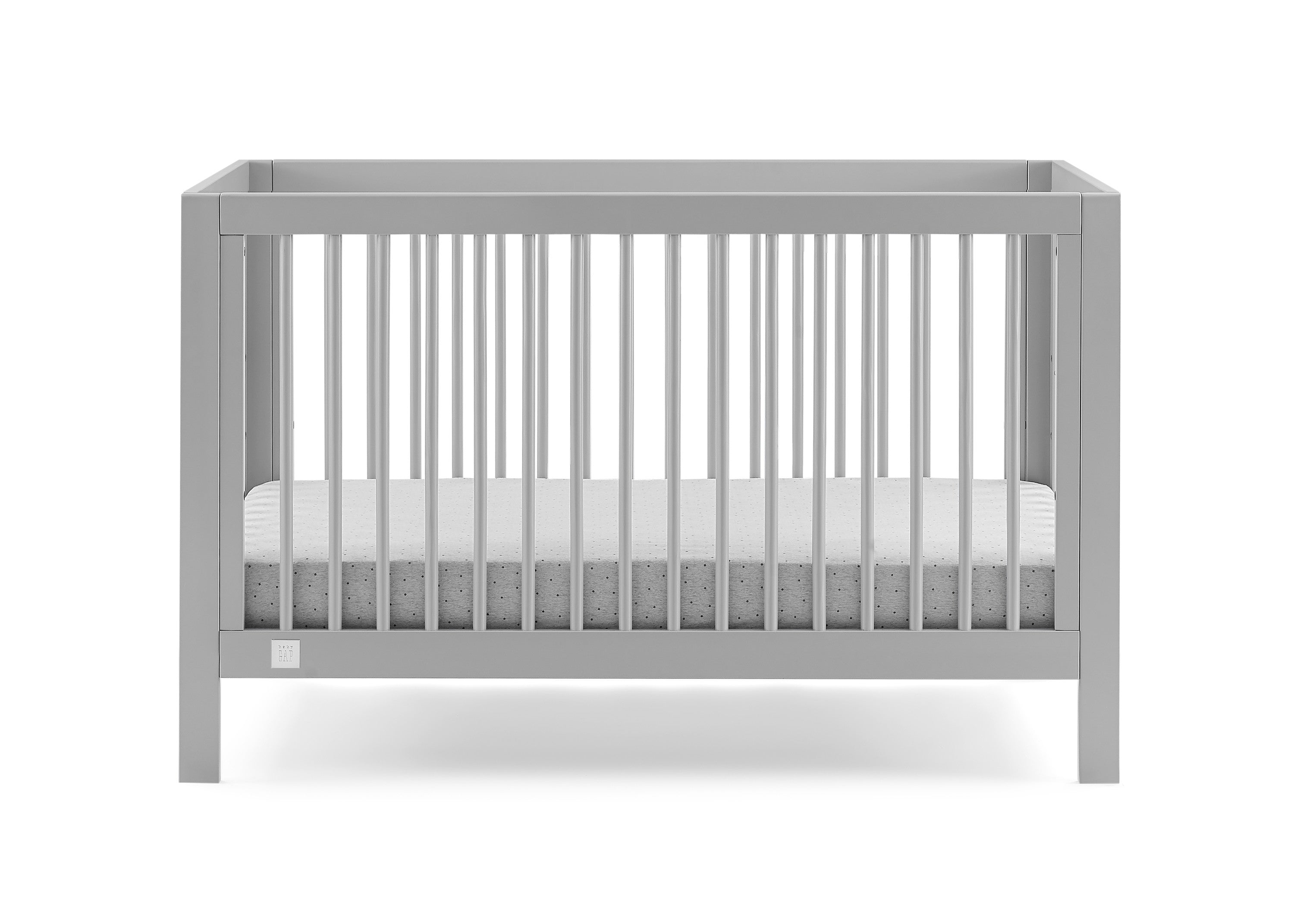 BabyGap Charlie 6-in-1 Convertible Crib - Grow with Your Child from Newborn to Toddler | Safe Nursery Furniture for Modern Baby Rooms