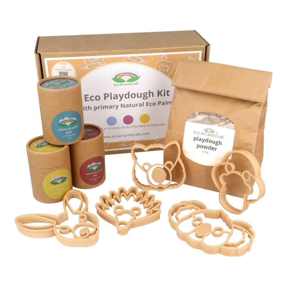 Australian Animal Playdough & Cutter Set for Kids - Fun Educational Sensory Toy for Preschool Learning, Birthday Gifts & Creative Play
