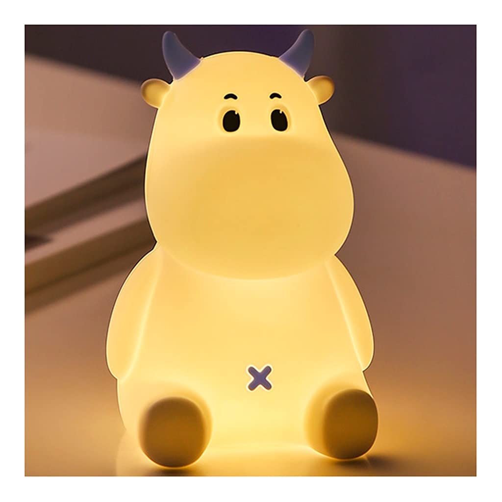 LED Night Light - Cute Animal USB Charging Color Changing Mood Lamp for Bedroom, Nursery, Living Room | Energy Efficient Bedside Nightlight (Blue, Multicolor) - Perfect for Kids' Rooms, Hallways & Safe Nighttime Navigation