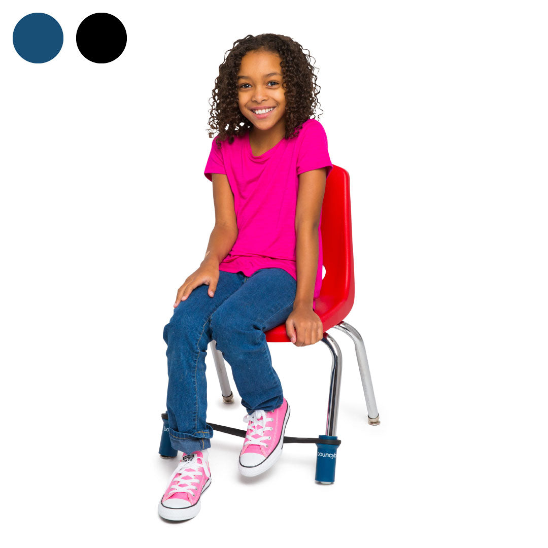 Bouncyband® Sensory Fidget Bands for Elementary School Chairs - Improve Focus & Reduce Anxiety in Classroom, Perfect for ADHD & Active Kids