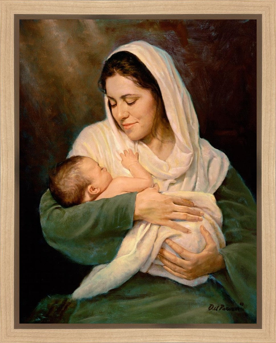 Mother's Love Gallery Wrap Canvas - High-Quality Framed Wall Art for Home Decor, Living Room, Bedroom & Office - Perfect Gift for Mom, Birthday, Christmas & Mother's Day