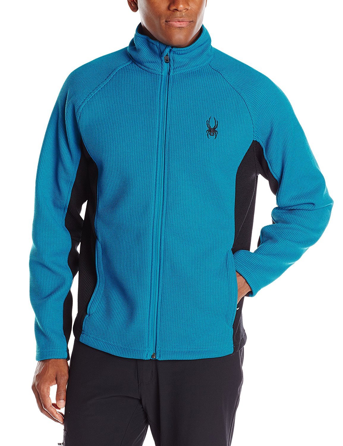 Spyder Men's M Constant Full Zip Mid Weight Stryke Fleece Jacket - Warm & Comfortable for Skiing, Hiking & Outdoor Activities