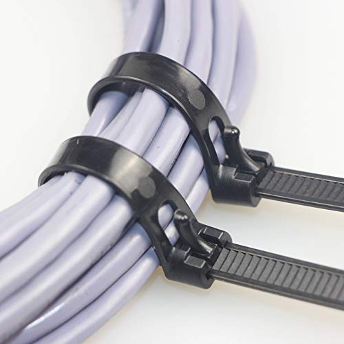 100-Pack Heavy Duty Reusable Nylon Zip Ties - 6