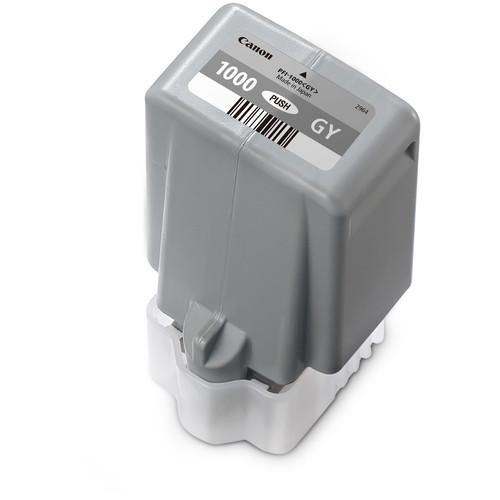 Canon PFI 1000 GY LUCIA PRO Grey Ink Tank (80ml) - High-Quality Printer Ink for Canon PRO-1000, PRO-2000 & PRO-2100 - Perfect for Photo Printing, Graphic Design & Professional Artwork