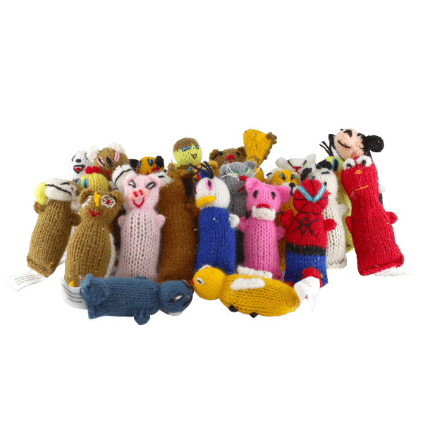 Organic Cotton Catnip Toys for Cats - Handmade Barn Yarn Animals - Fun & Safe Kitten Chew Toys for Indoor Play & Stress Relief