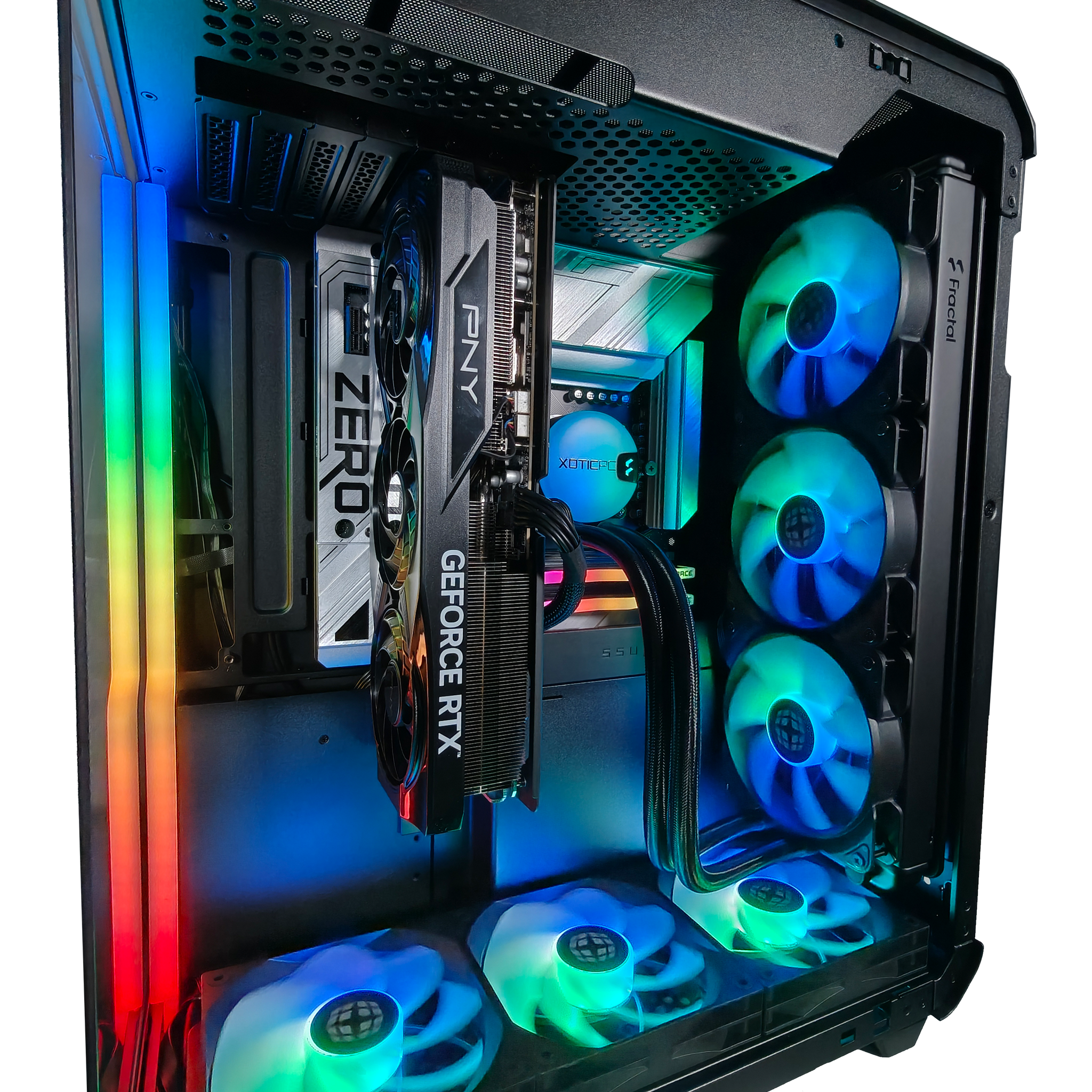 Xhuttle Project Zero Stealth Extreme Gaming PC - Prebuilt High Performance Computer for VR, Streaming & Esports - Ready to Ship for Immediate Gaming Setup
