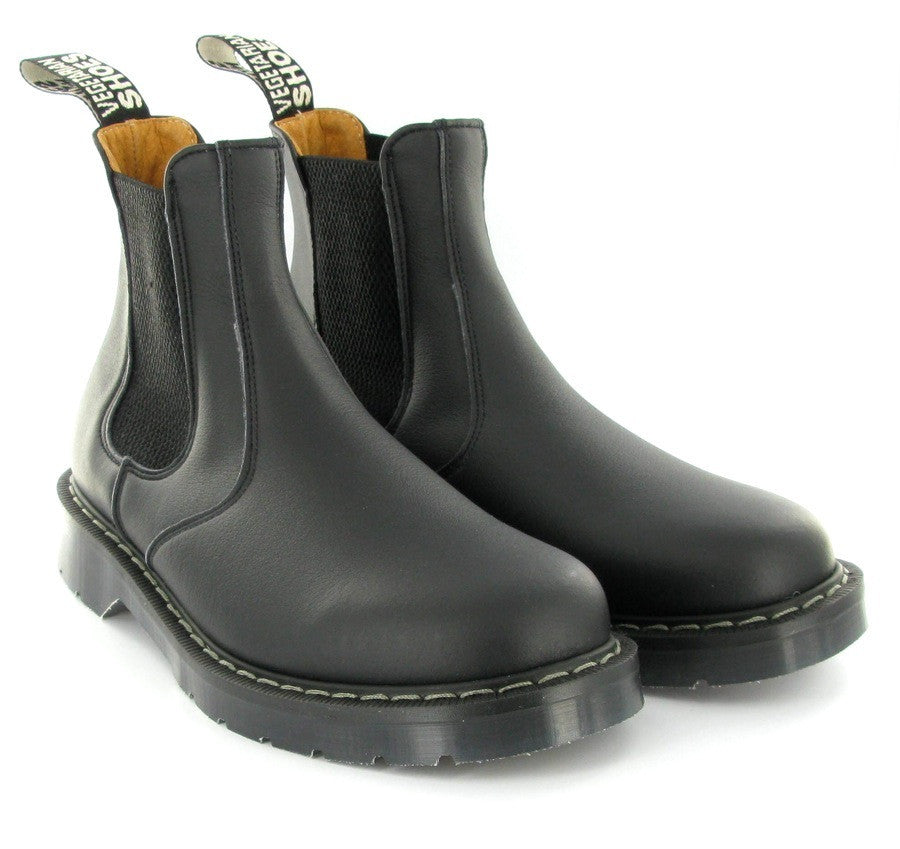 Premium Vegan Leather Chelsea Boots for Men & Women - Stylish Black Ankle Boots for Casual & Formal Wear | Eco-Friendly Fashion for Everyday Comfort