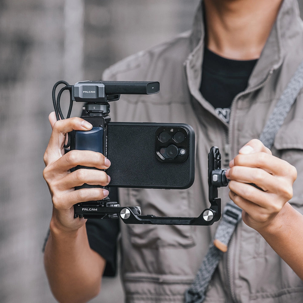 Ulanzi Falcam F22 F38 F50 Quick Release Foldable Half Cage for Sony Canon Fujifilm Lumix Nikon Sigma Olympus Cameras - Perfect for Vlogging, Photography & Video Shooting