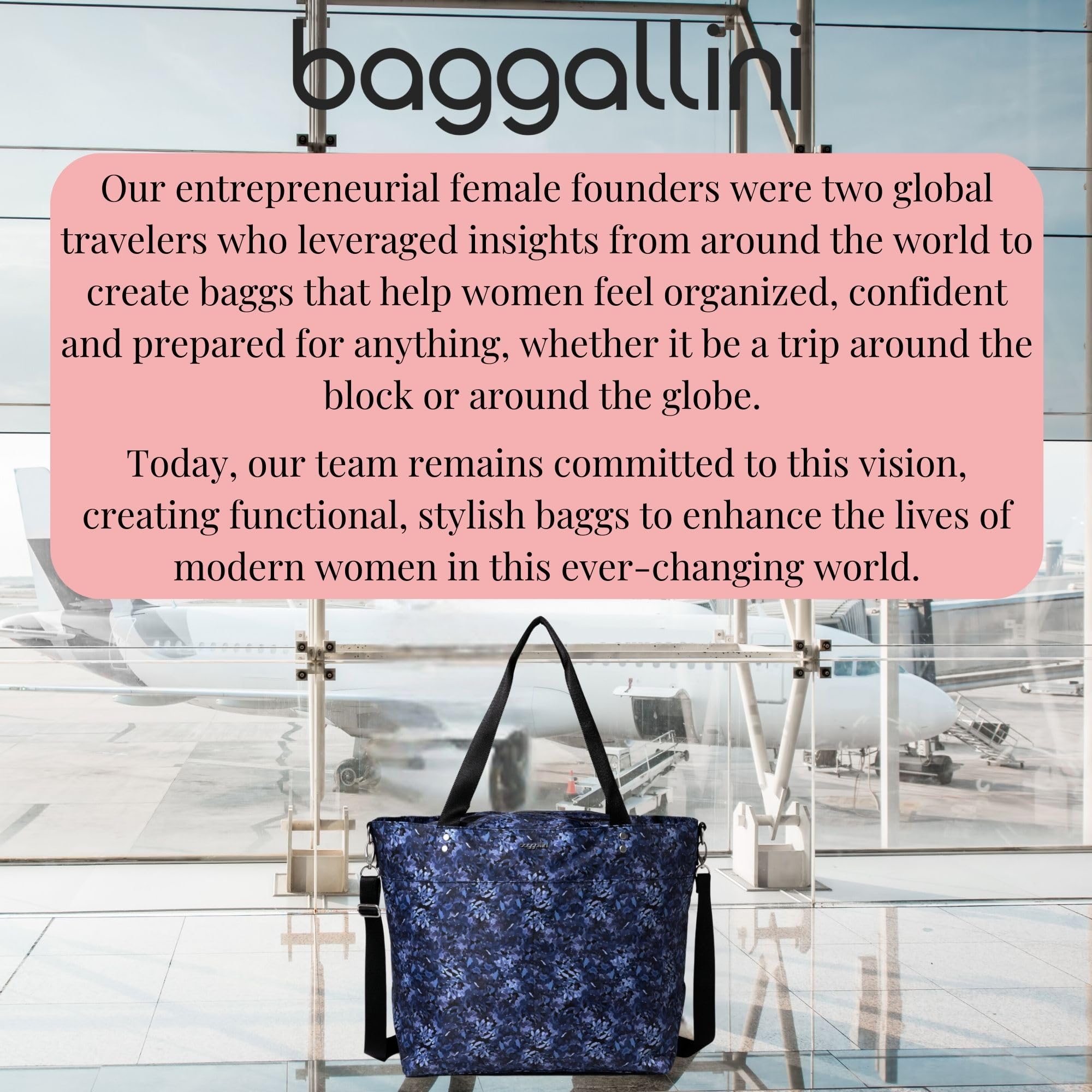 Large Lightweight Nylon Tote Bag for Women - Spacious Carryall Weekender with Zipper Top & Luggage Sleeve - Perfect for Travel, Beach, Work and Gym Use