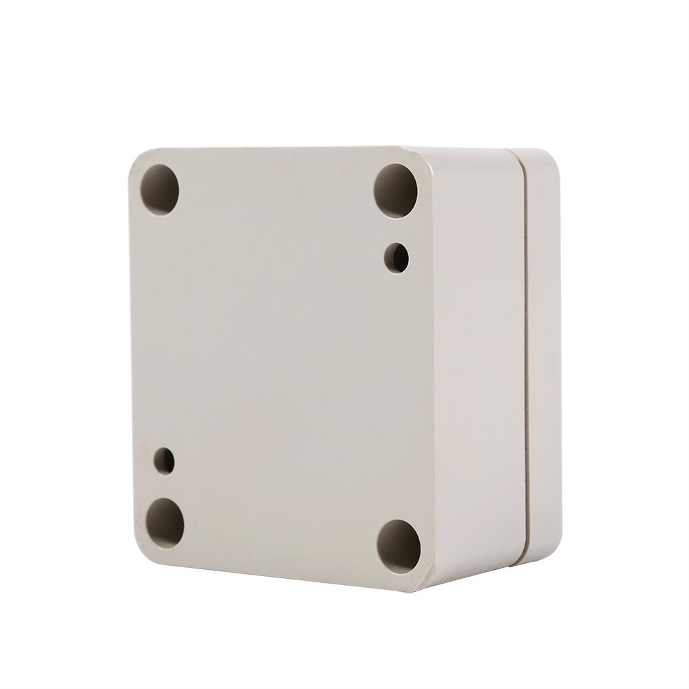 Outdoor Electrical Junction Box - Waterproof Cable Enclosure (65x60x35mm) for Secure Outdoor Wiring & Connections - Ideal for Garden, Patio & Exterior Electrical Projects