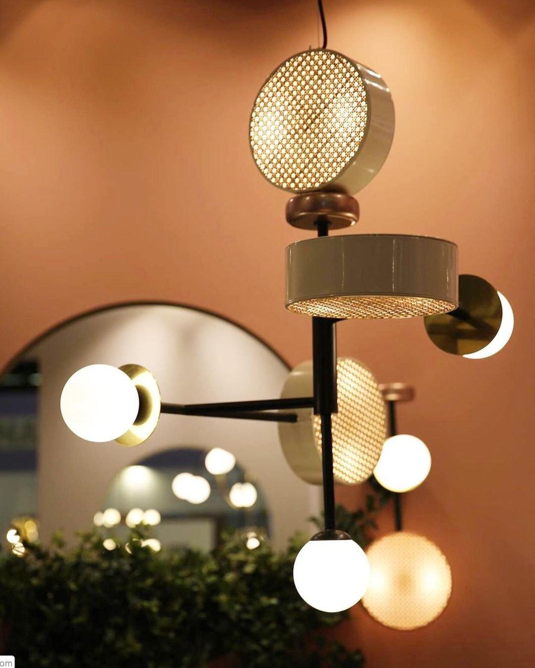 Monaco Suspension Light - Modern Ceiling Pendant Lighting Fixture for Dining Room, Kitchen, or Living Room Decor