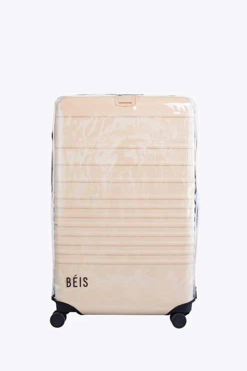 Large Check-In Luggage Cover - Durable Waterproof Suitcase Protector for Travel - Perfect for Airplane, Train & Bus Trips