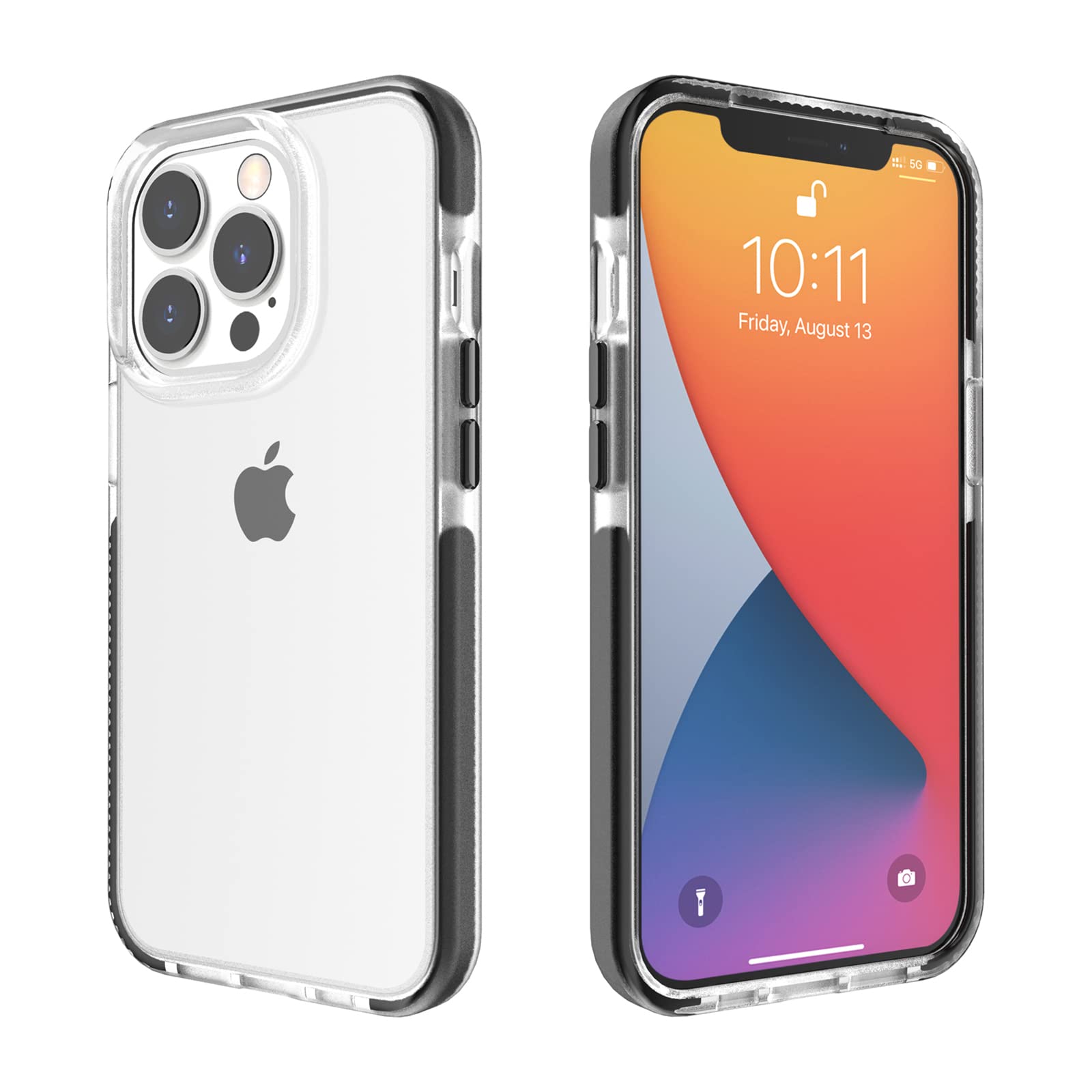 UIAMT Premium Shockproof iPhone 13 Pro Case (2021) - Slim Protective Cover with Anti-Scratch & Anti-Fingerprint - Perfect for Work, Travel & Outdoor Activities