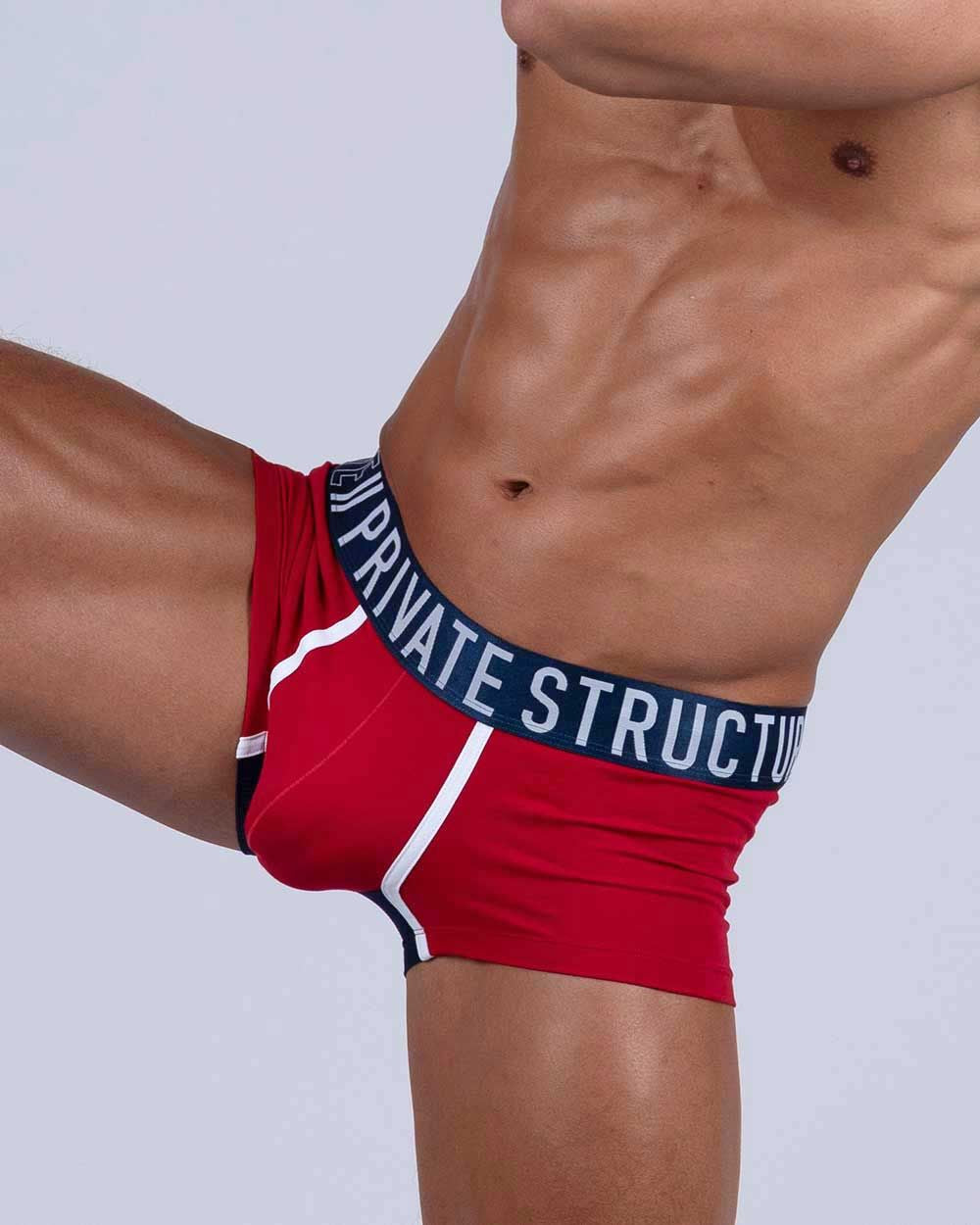 Private Structure Athlete Trunk BAUT4389 - Premium Men's Athletic Underwear for Workout & Sports | Comfortable & Breathable for Gym, Running & Active Lifestyle
