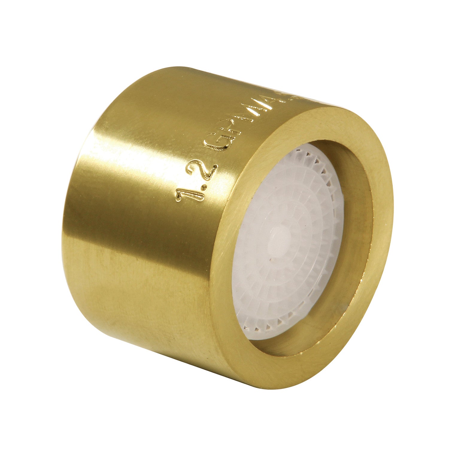 Cal Green Z12KSSA8127 1.2 GPM Brushed Brass Female Aerator - Perfect for Bathroom Sink Faucets & Water Conservation