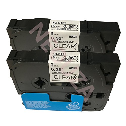 Tze-s121 Extra Strength Black on Clear