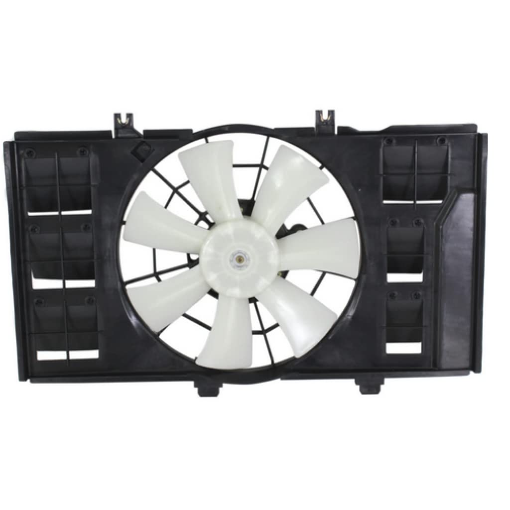 Dodge Neon A/C Radiator Dual Fan Assembly 2001 Manual Transmission - Compatible with CH3115107, M:5014577AA, B:5014578AA, S:5014579AA | Perfect Cooling Solution for Dodge Neon 2001 Models | Ideal for Summer Driving & Engine Temperature Control