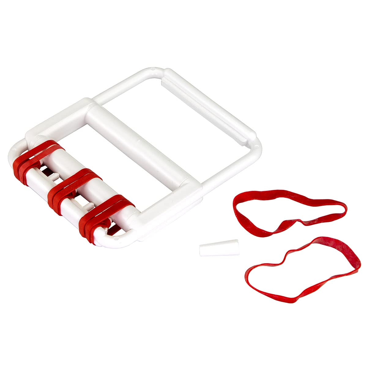 CanDo Rubber-Band Hand Exerciser - 50-Pack Bulk for Strength Training, Physical Therapy & Rehabilitation - Improve Grip, Reduce Hand Pain & Enhance Dexterity for Musicians, Gamers & Office Workers