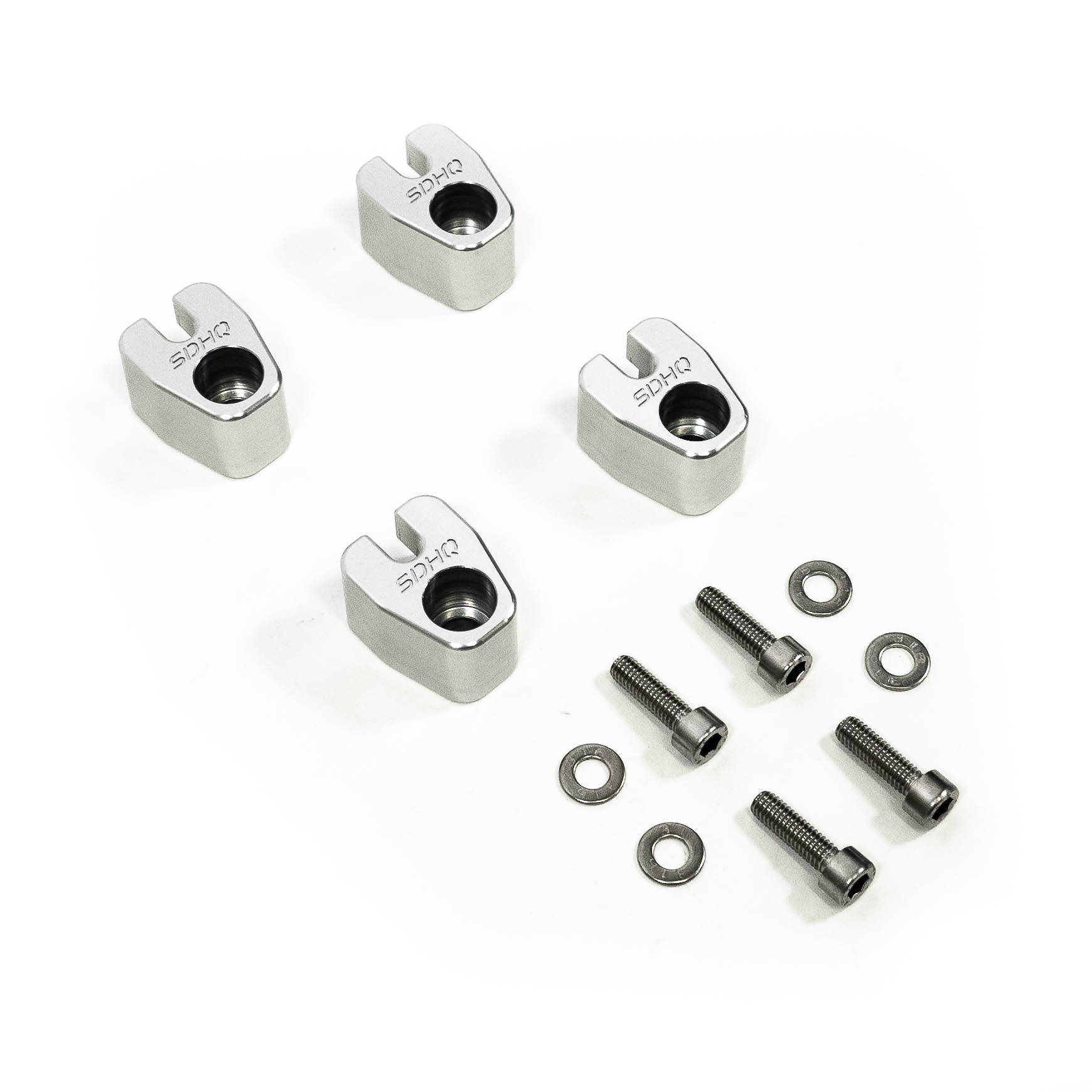2021-2024 Ford Bronco SDHQ Built Billet Front & Rear ABS Guards - Heavy Duty Off-Road Protection for Adventure & Trail Riding