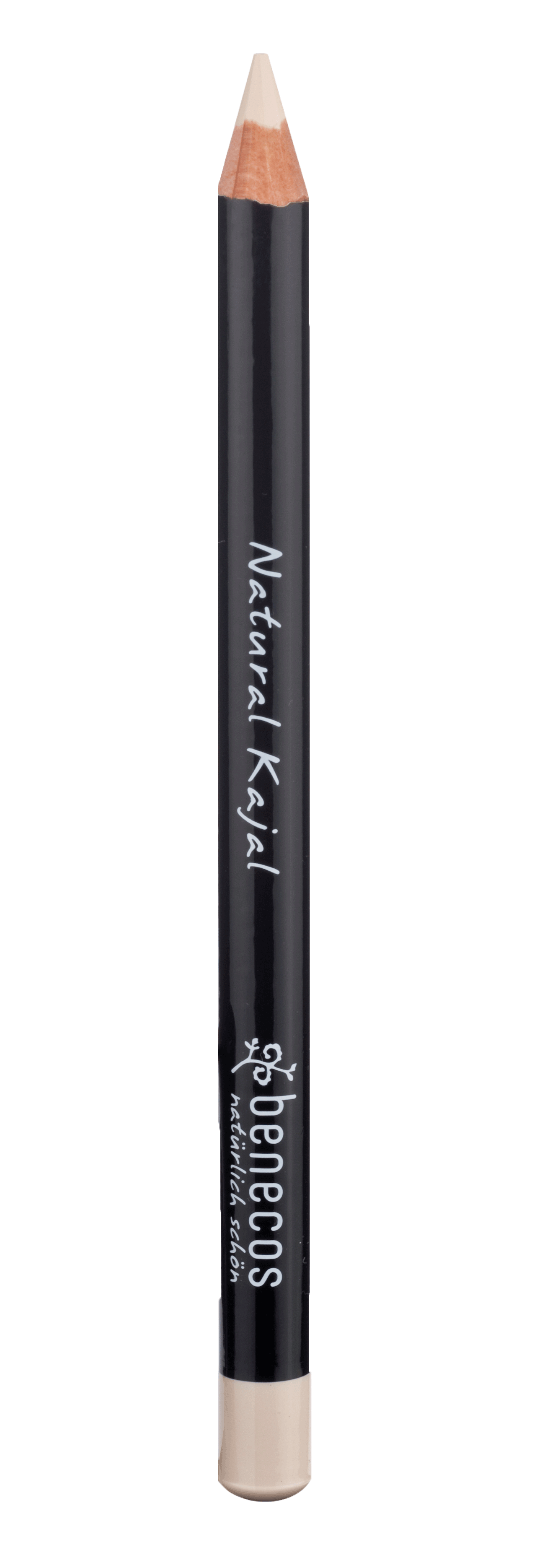 Benecos Natural Kajal Eyeliner - Vegan & Cruelty-Free White Eye Pencil for Sensitive Eyes | Perfect for Everyday Makeup, Smokey Eyes & Waterline Application