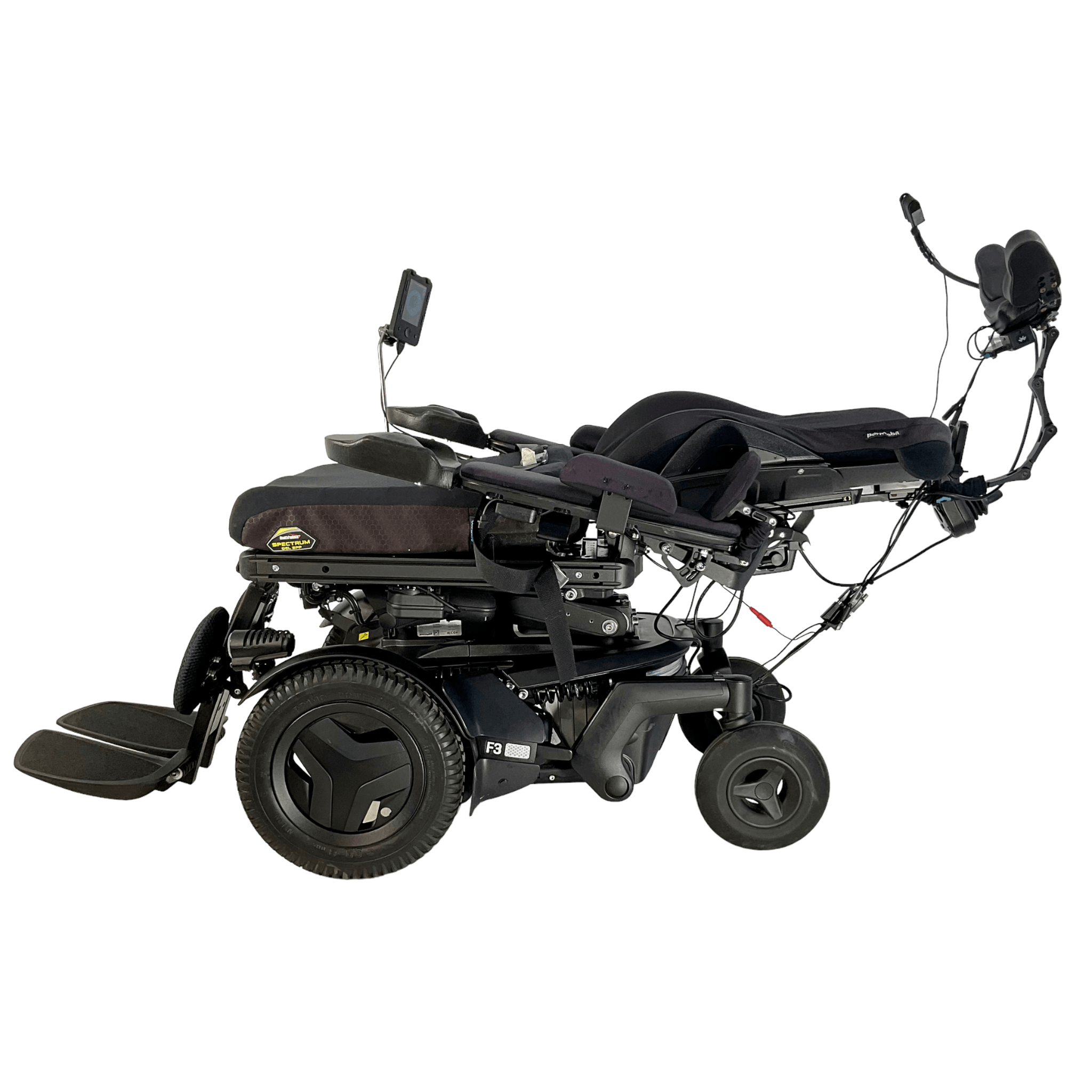 Permobil F3 Power Wheelchair with Head Array - 17