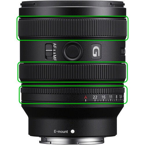 Sony FE 24-50mm f/2.8 G Full Frame Zoom Lens for Sony E-Mount Cameras - Perfect for Travel, Street & Portrait Photography